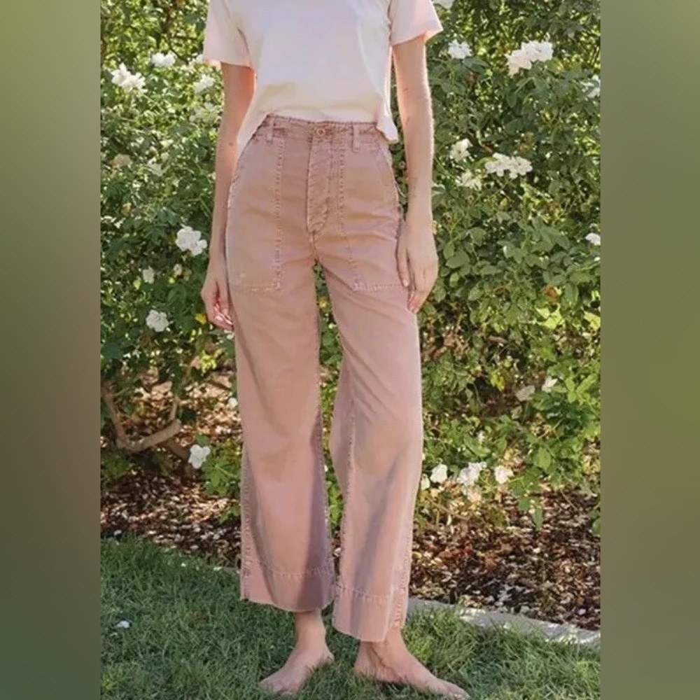 AMO Army Wide Leg in adobe sz 28